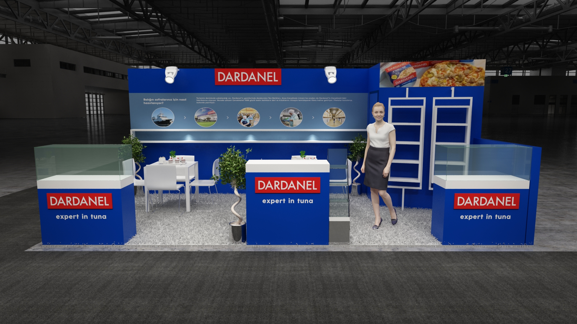 10×20 Exhibit Booth Rental 10-2029