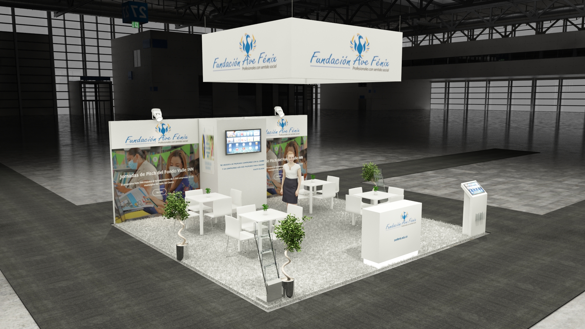 20×20 Exhibit Booth Rental 20-2022