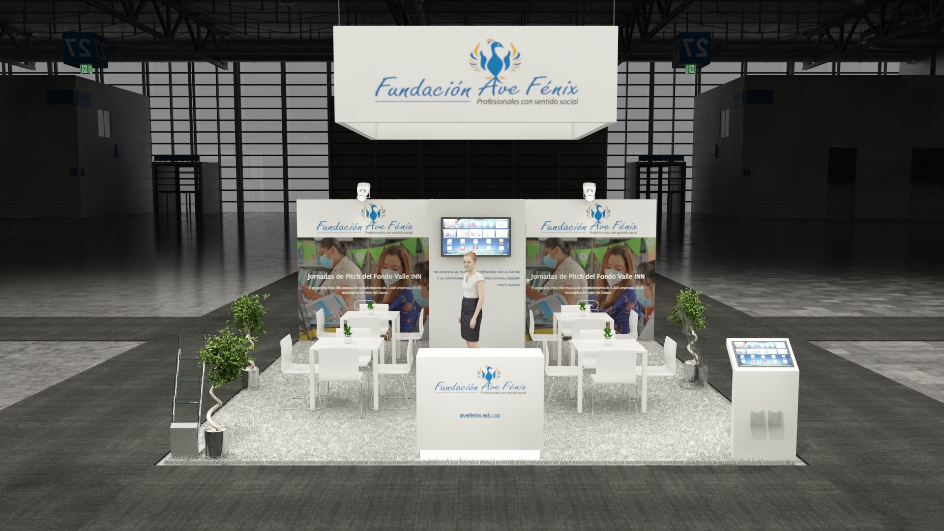 20×20 Exhibit Booth Rental 20-2022