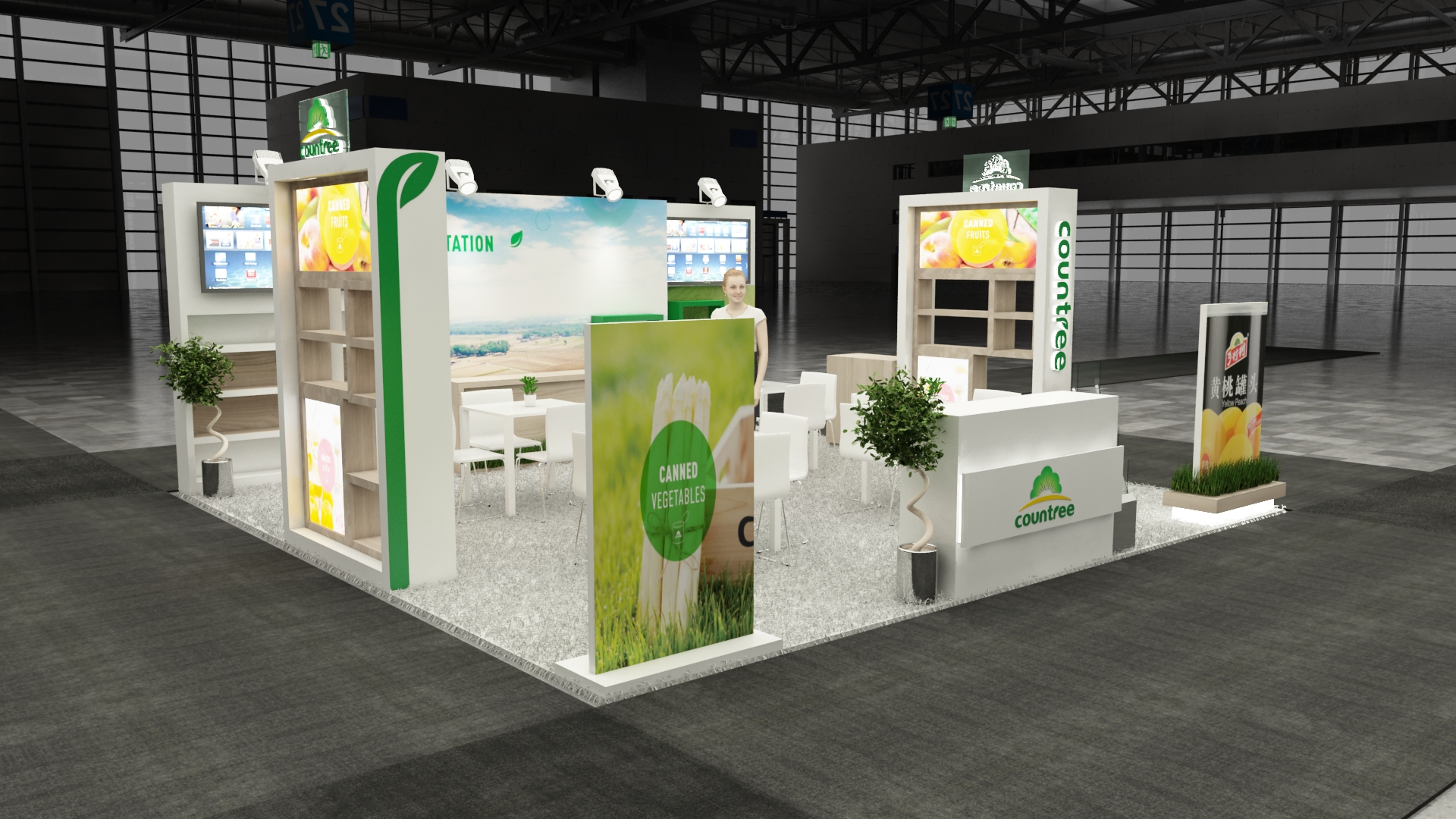 20×20 Exhibit Booth Rental 20-2020