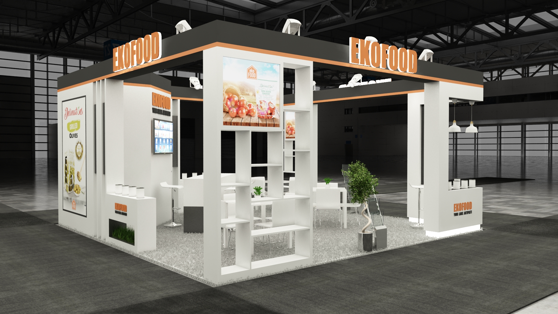 20×20 Exhibit Booth Rental 20-2021