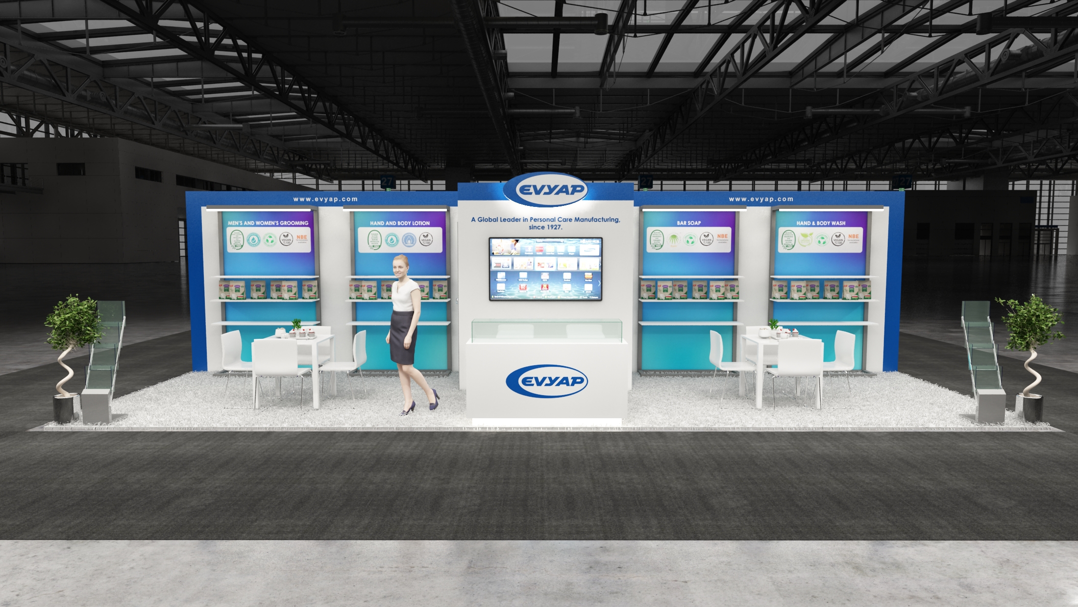 10×20 Exhibit Booth Rental 10-2030