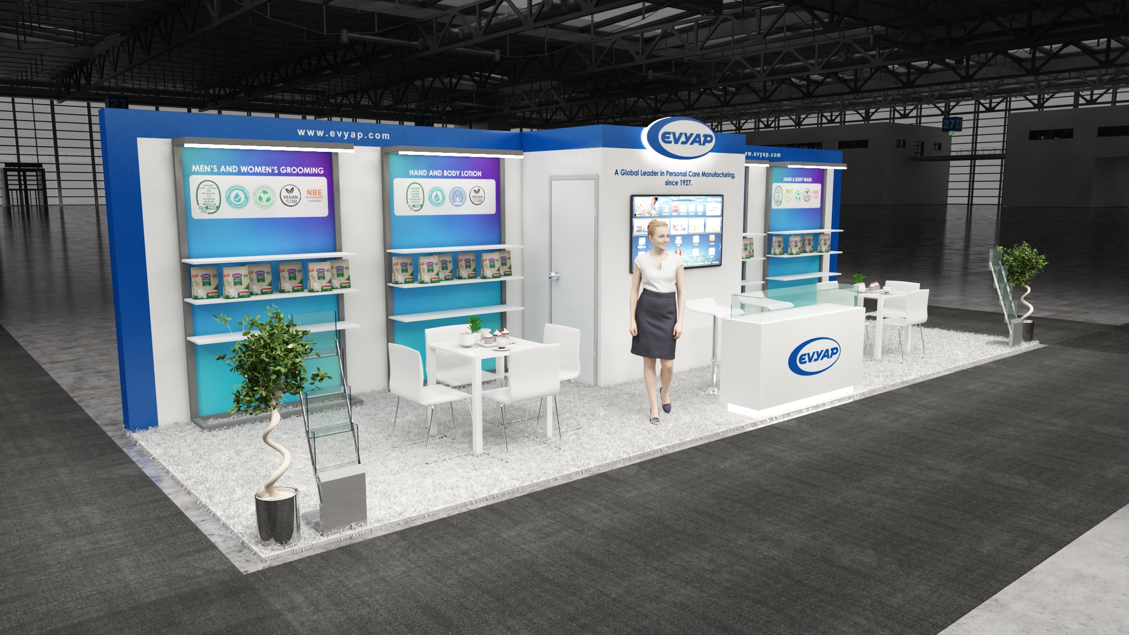10×20 Exhibit Booth Rental 10-2030