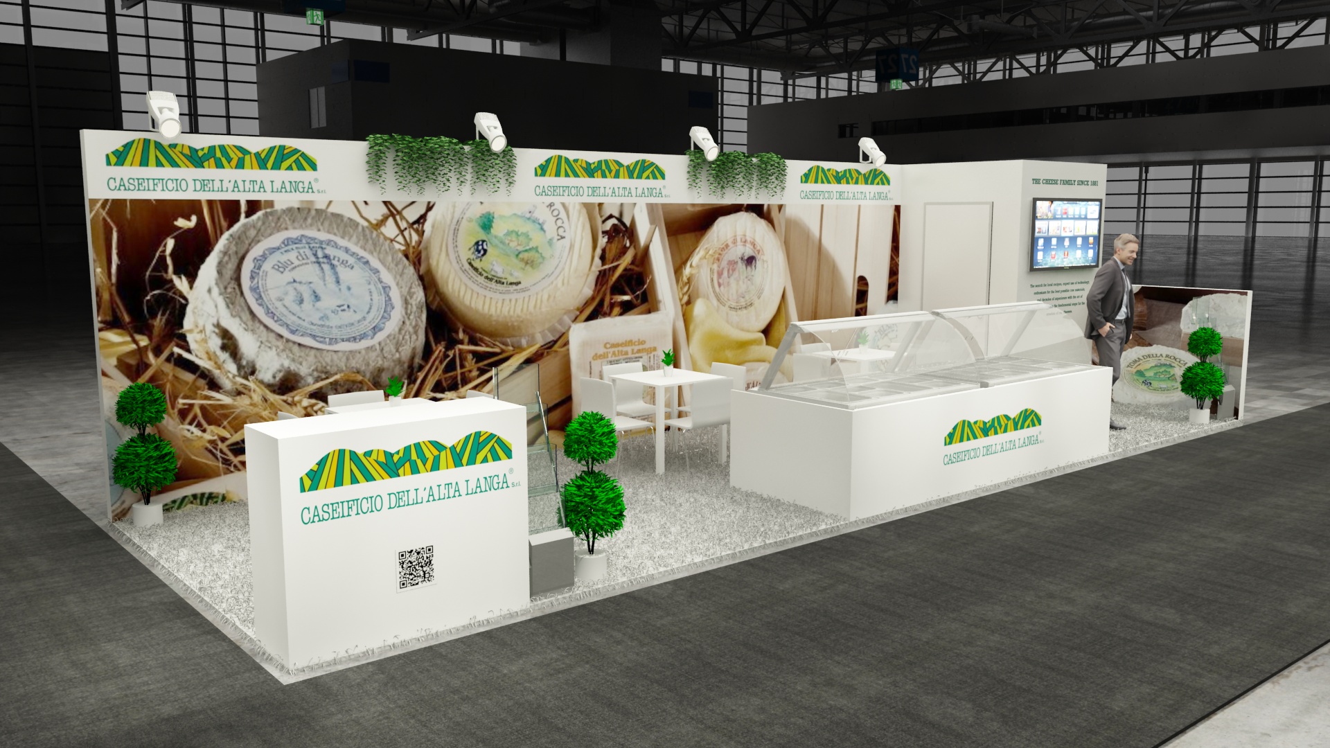 10×30 Exhibit Booth Rental 10-3007