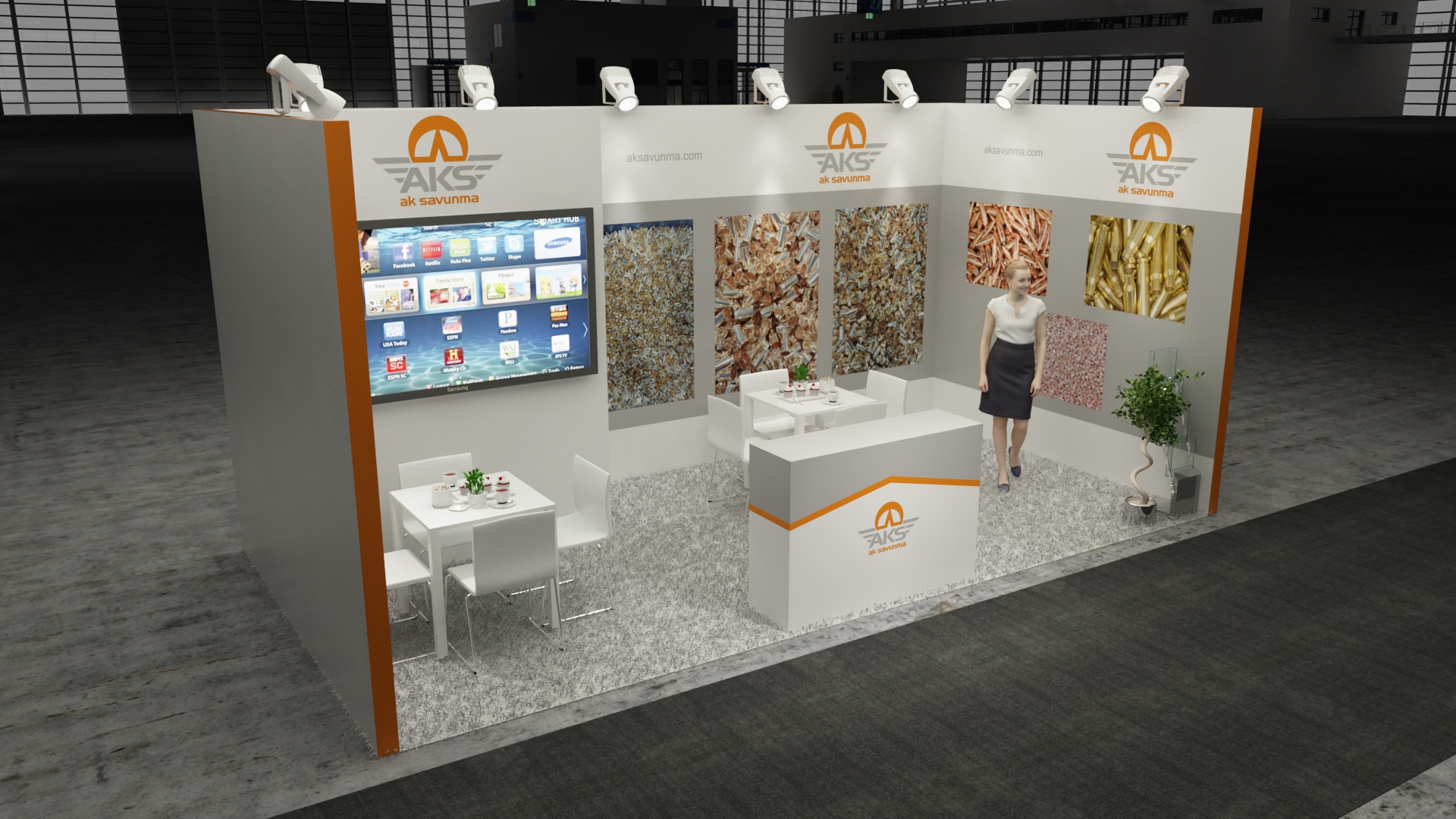 10×20 Exhibit Booth Rental 10-2027