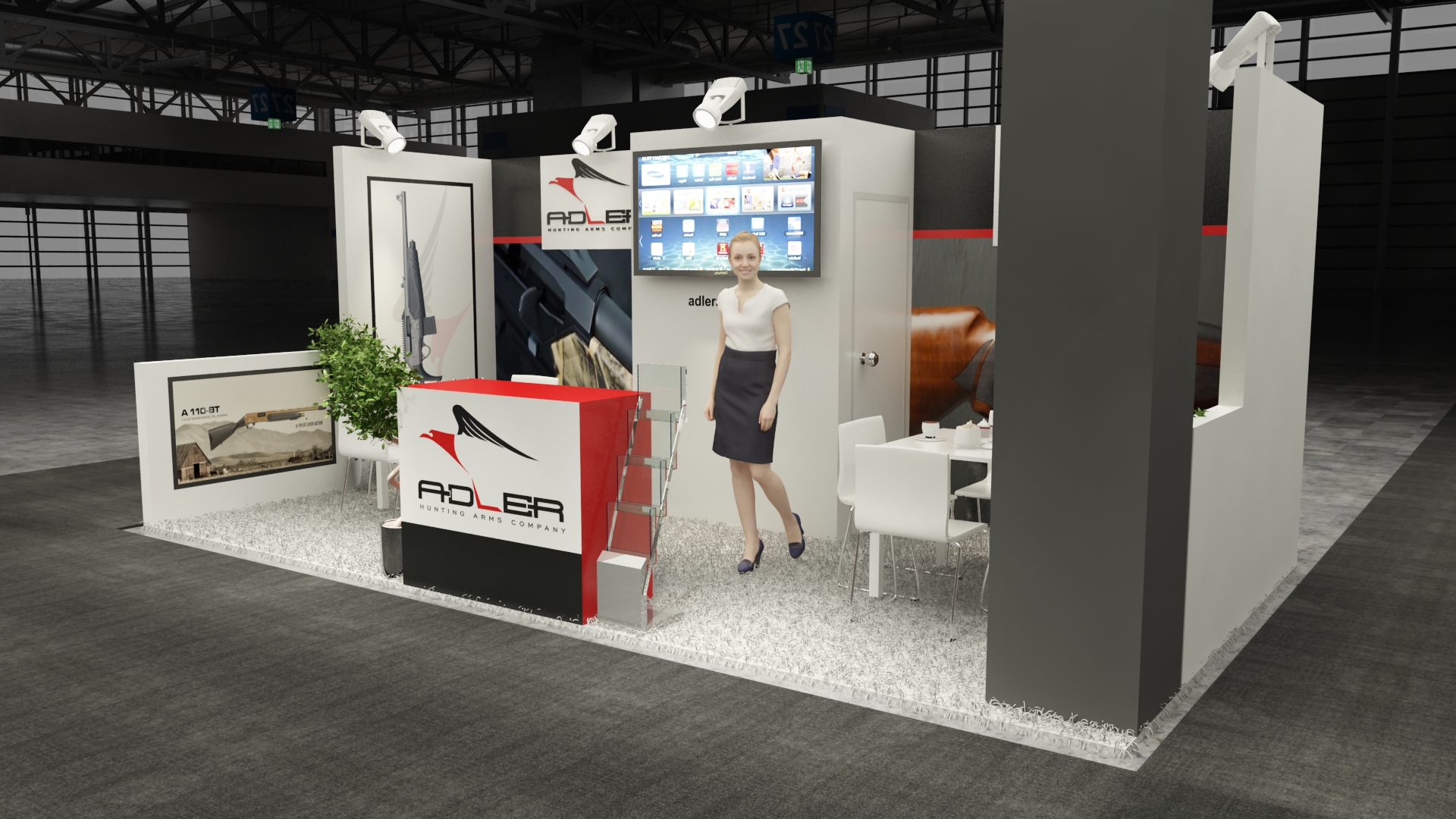 10×20 Exhibit Booth Rental 10-2026