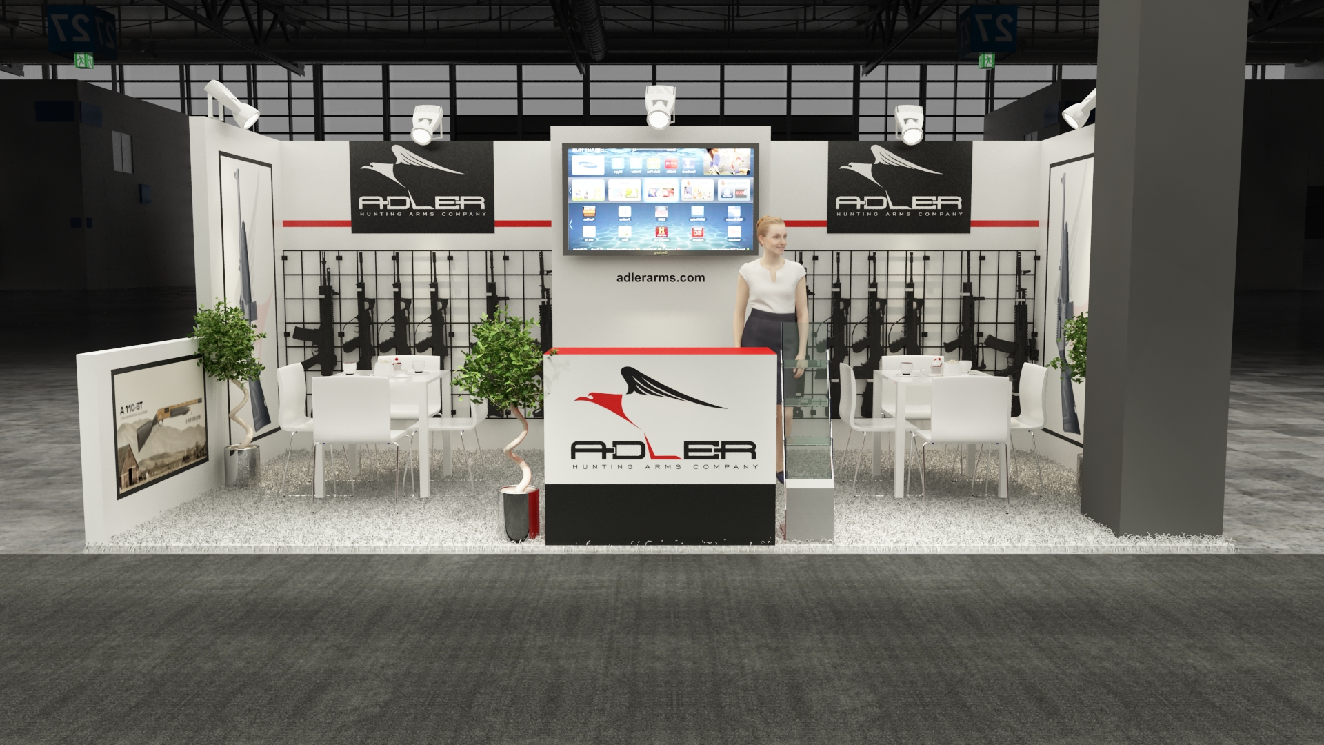 10×20 Exhibit Booth Rental 10-2026