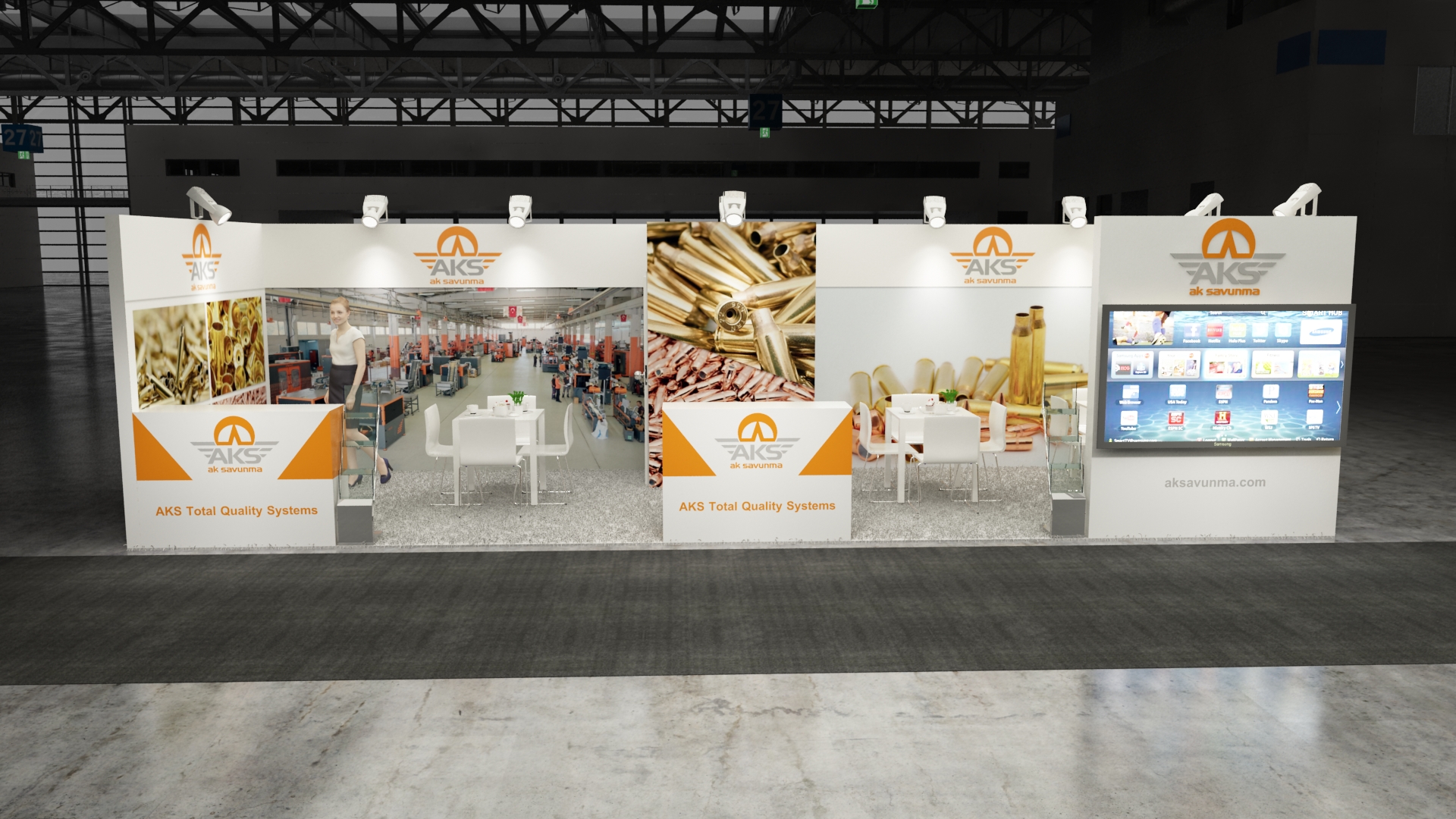 10×20 Exhibit Booth Rental 10-2035