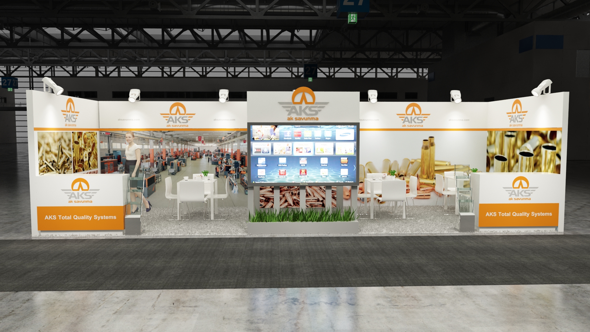 10×20 Exhibit Booth Rental 10-2037