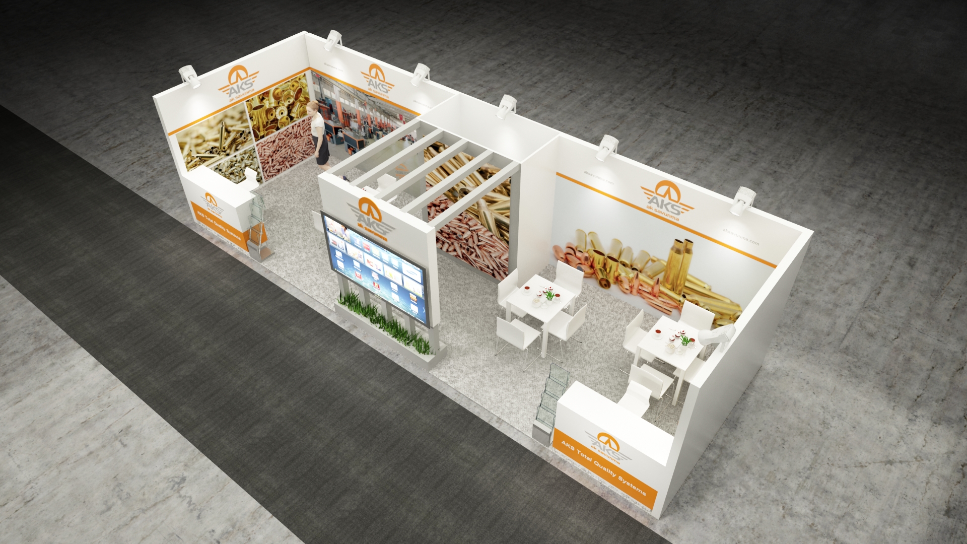 10×20 Exhibit Booth Rental 10-2037