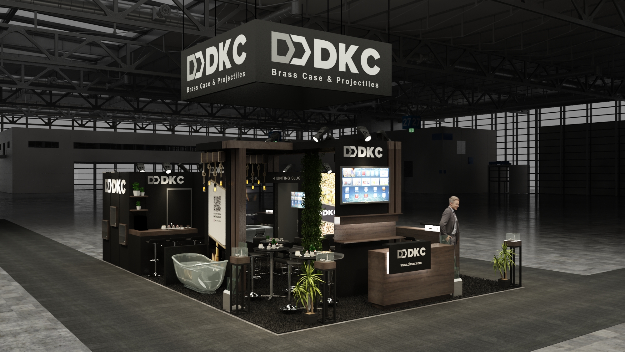 20×30 Exhibit Booth Rental 20-3008