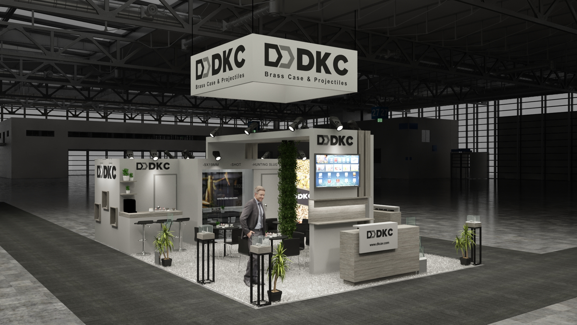 20×30 Exhibit Booth Rental 20-3012