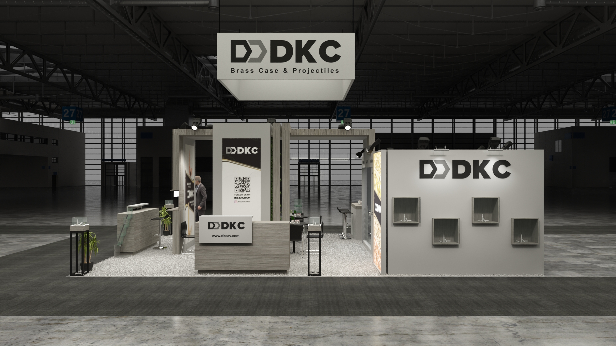 20×30 Exhibit Booth Rental 20-3012