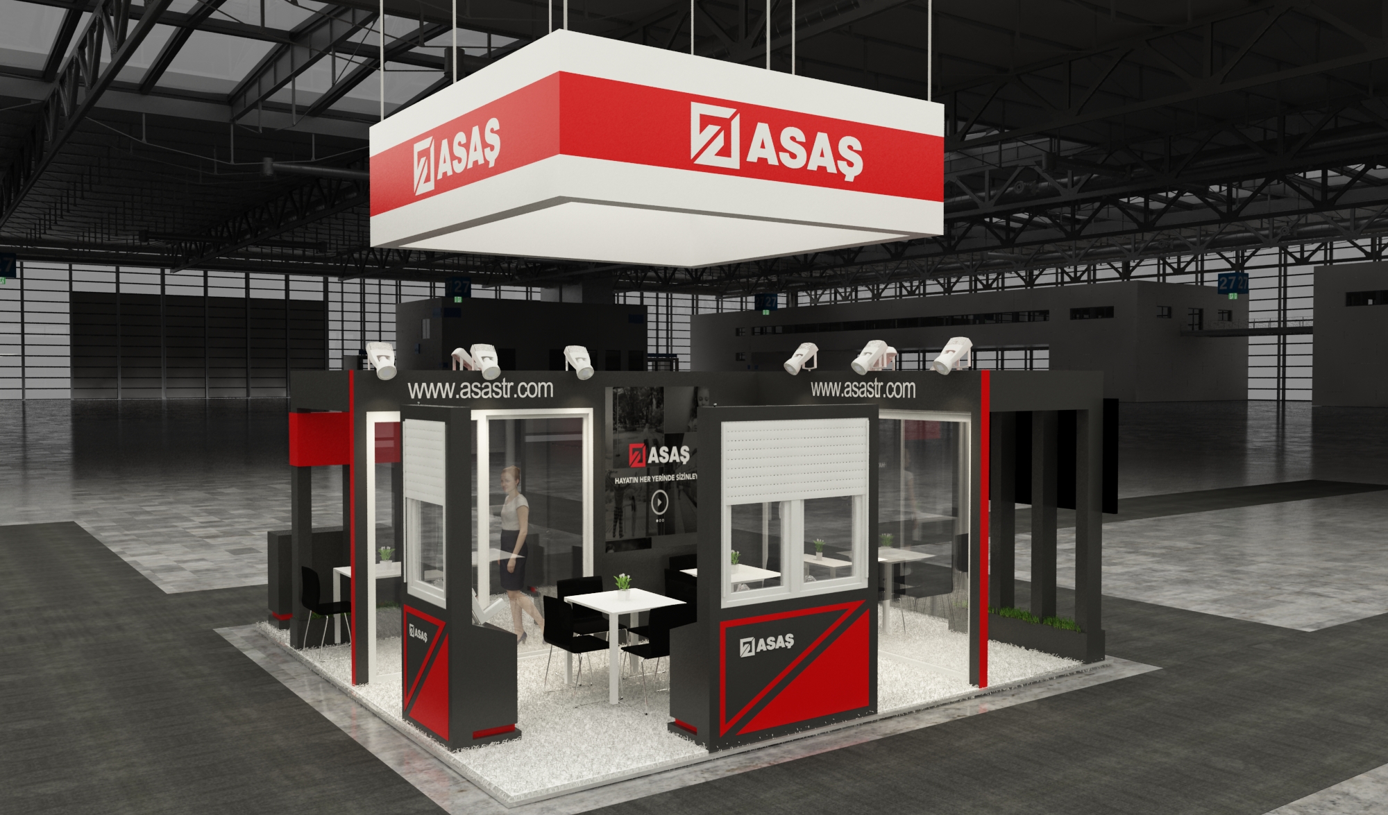 20×20 Exhibit Booth Rental 20-2024